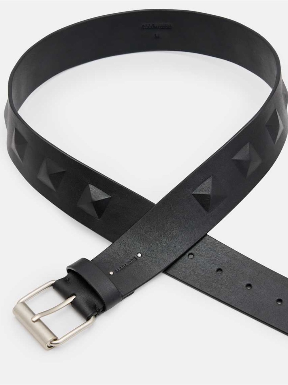 AllSaints Leather Studded Belt NWT $89 MSRP